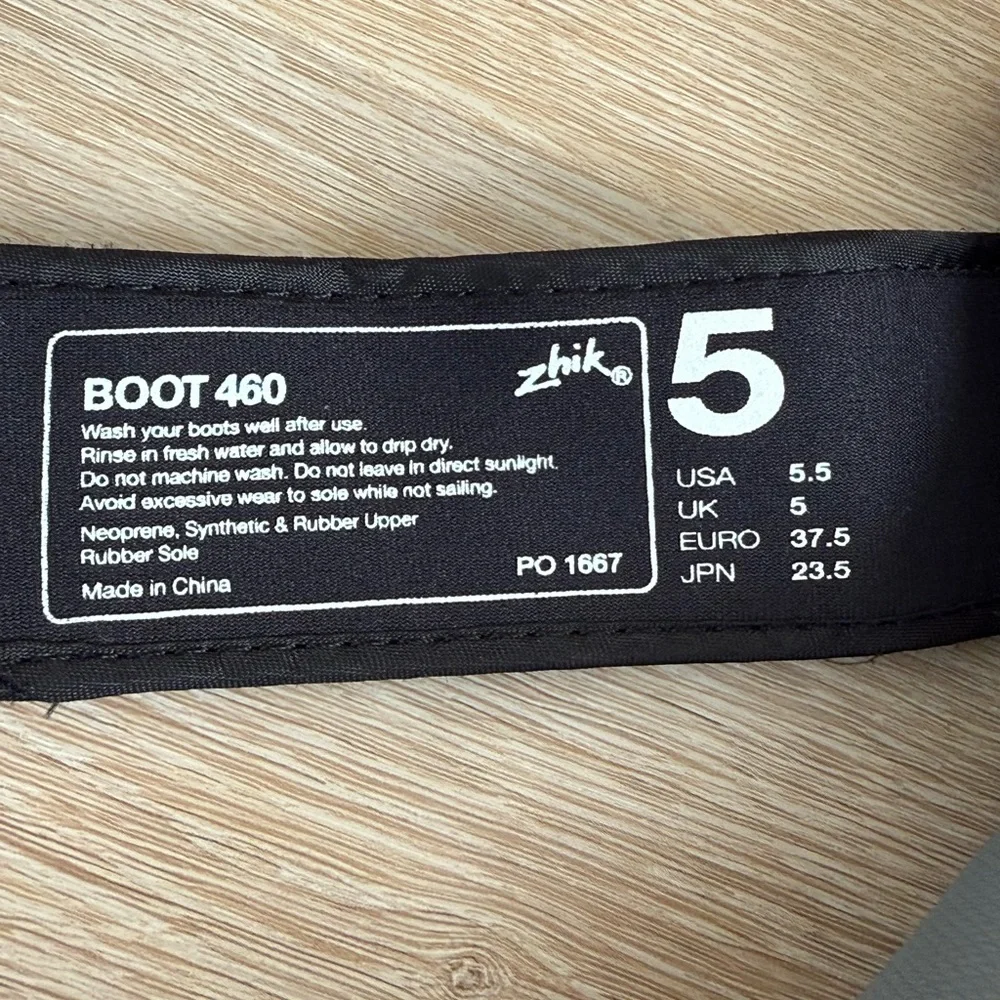 Zhik 460 Lightweight Sailing Race Boot Neoprene Waterproof Hiking Boots Size 5.5